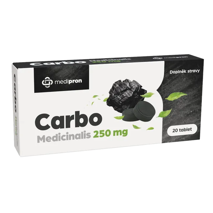 medipron Carbo Medicinalis 20 tablet